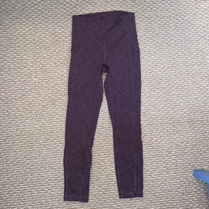 Size 4 purple lulu lemon leggings